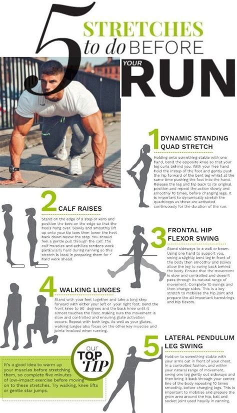 Best Stretches To Do Before Running Stretches Before Workout Workout Warm Up Running Routine