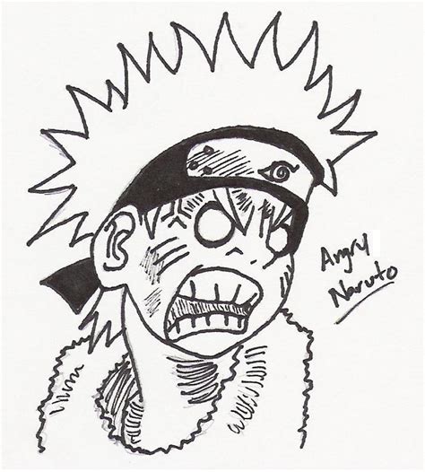 Naruto Angry By Kylix Tyfurious On Deviantart