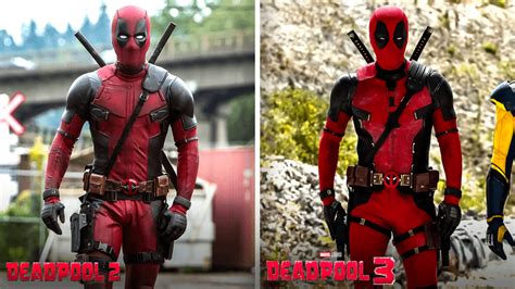 New Deadpool 3 Photos Reveal 4 Key Changes To Ryan Reynolds Costume
