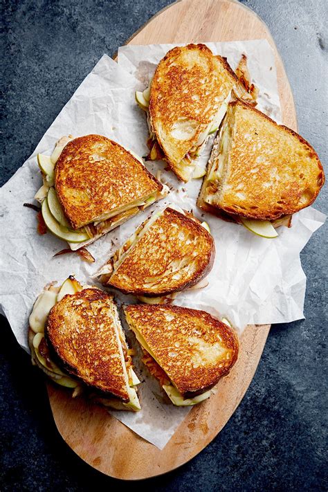 Turkey Apple Grilled Cheese Sandwiches Recipe Winter Sandwiches