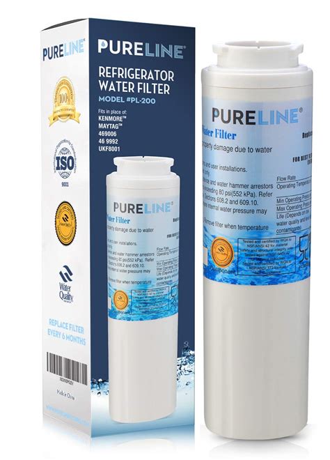 Containing no calories and sugars that can damage our teeth, water is paramount to maintaining a healthy lifestyle. PURELINE UKF8001 Water Filter Replacement Cartridge ...