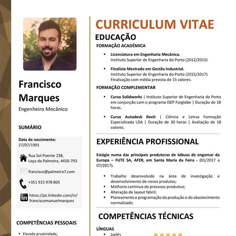 It is the standard representation of credentials within academia. Francisco Marques - Curriculum Vitae.pdf | DocDroid