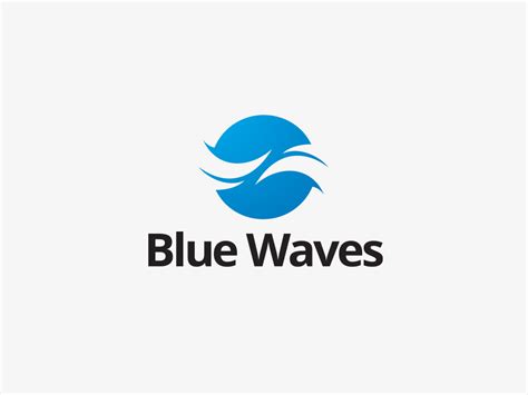 Blue Waves Logo Graphic Pick