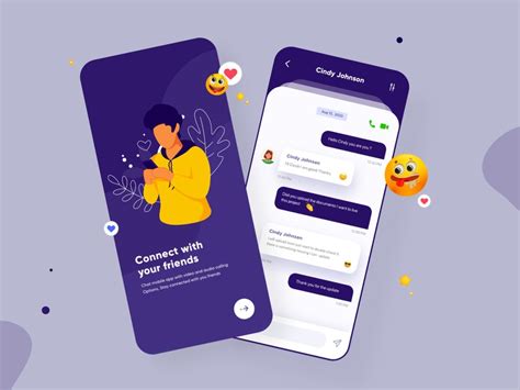 Chat Mobile App Ui Design By Ghulam Rasool 🚀 For Cuberto On Dribbble