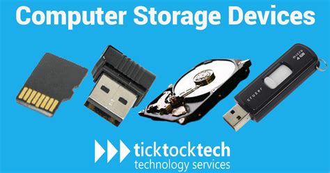 Computer Basics 10 Examples Of Storage Devices For Digital Data