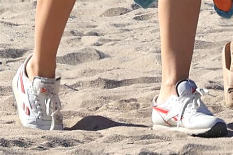 Emily Ratajkowskis Inamorata Bikini And Sneakers Are A Bold Combination