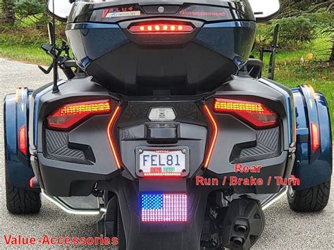 Led American Flag Can Am Spyder Rt F3 Rs Generic 4x6