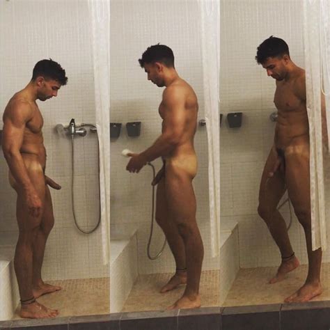 Straight Guys In Gym Showers Cumception