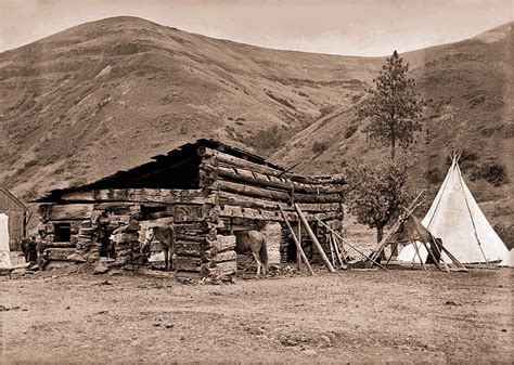 Nez Percé Camp 1900 History Photos Us History Native American History