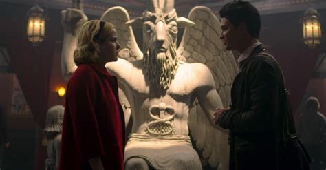 The Satanic Temple Is Suing Netflix Over Sabrinas Baphomet Statue — Quartz
