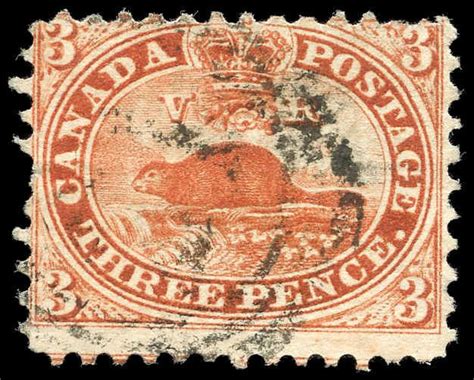 Buy Canada 12 Beaver 1859 3d Used Fine U F 008 Arpin Philately