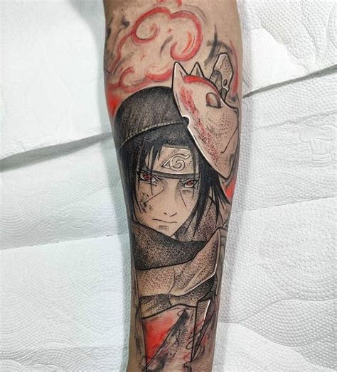 6 Me Gusta 0 Comentarios Animetattoo 🇺🇸🇧🇷🇻🇪🇵🇪🇯🇵🏯 Animetatto En Instagram Itachi Ambu 😍😍