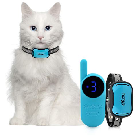 With comfortable cat harnesses, collars and leashes, you can keep your cat safe and give her a dash of personality. eXuby - Small Cat Shock Collar w/Remote - Designed for ...