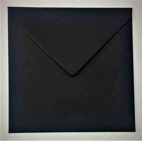 Colourful Black 100 Recycled 160mm Square Envelope Amazing Paper