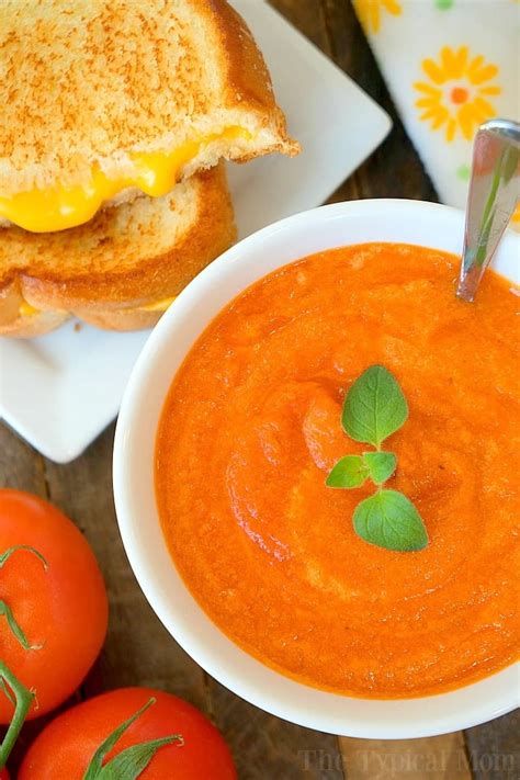 Easy Creamy Tomato Soup Slow Cooker Stovetop Directions