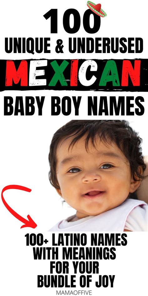 Unique Mexican Names Name Meaning Latin