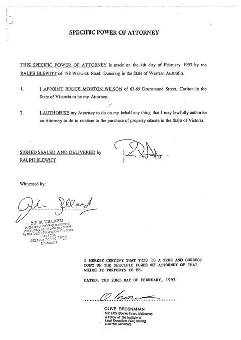 Meaning, sample, template, where to get. Justice will come after you. Was the power of attorney a ...