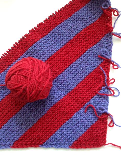Diagonal Knitting How To — Blognobleknits