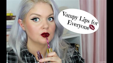 Vampy Lips For Everyonea Shade For Every Comfort Level Youtube