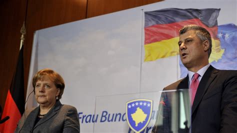 Merkel Calls For Joint Serb Kosovo Border Controls