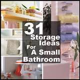 Bathroom Storage Ideas Pictures