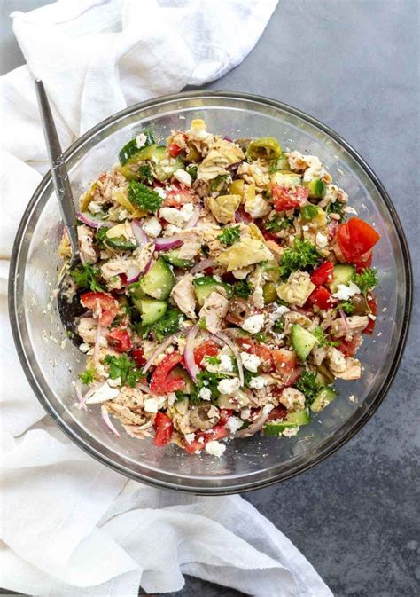 No mayo tuna couscous salad. This Mediterranean Tuna Salad No Mayo is a fresh new twist ...