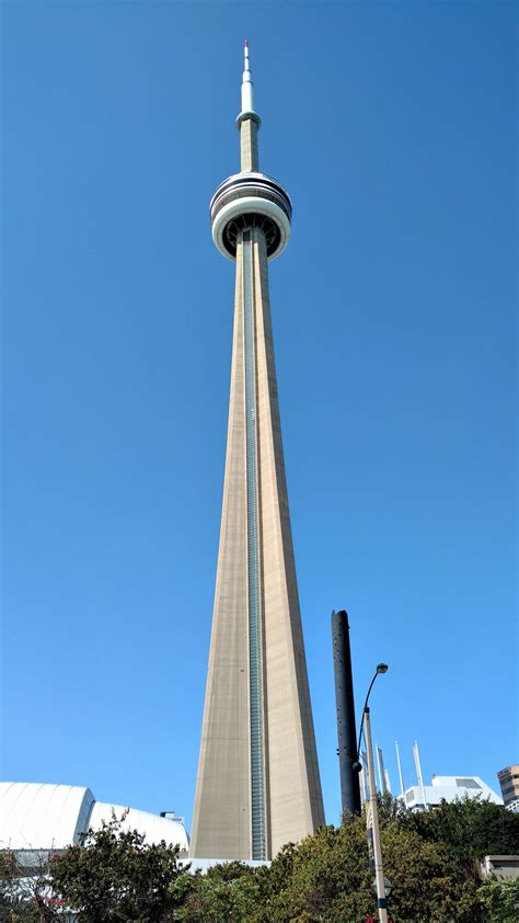 Tour Cn De Toronto Photo Personnelle Cn Tower Tower Landmarks