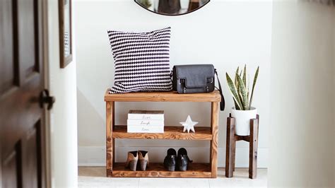 Shoe Rack Console Table Entryway Table