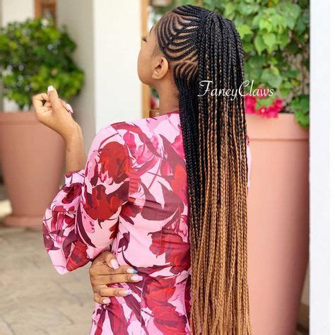 To create a smooth and polished side part that don draper for guys with long hair , looking professional doesn't have to mean chopping off your signature locks. Shoulder Length Cornrow Straight Up Hairstyles 2019 ...