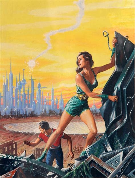 Illustration By Ed Emshwiller 1955 Aka Emsh Science Fiction