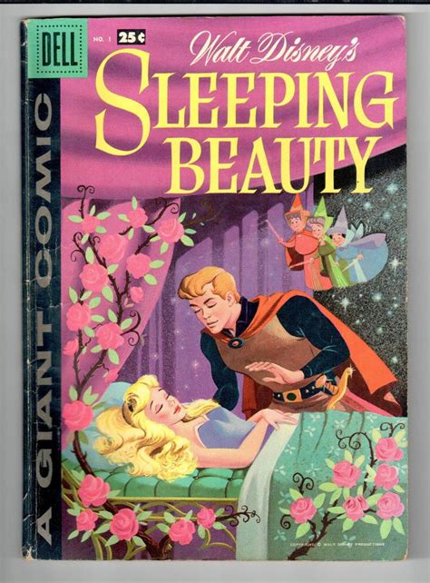 Dell Giant Walt Disney Sleeping Beauty Vintage Comic Vg