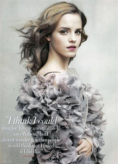 Emma Watson Graces Vanity Fair June 201 Issue Hermione Granger Patrick