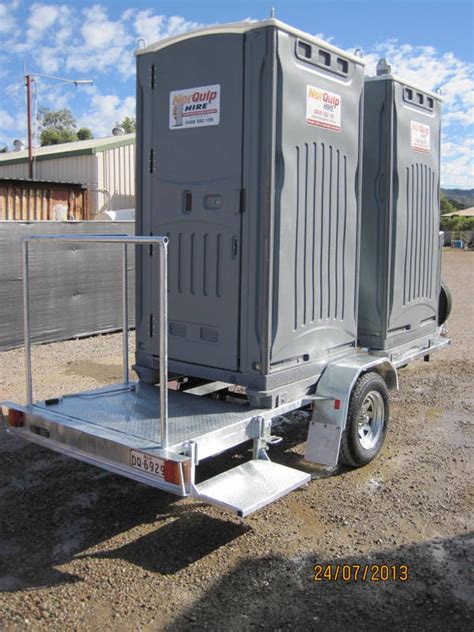 Tow Yourself Shower Trailer Norquip Hire Townsville