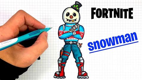 Download How To Draw Snowman Fortnite Skin 2126