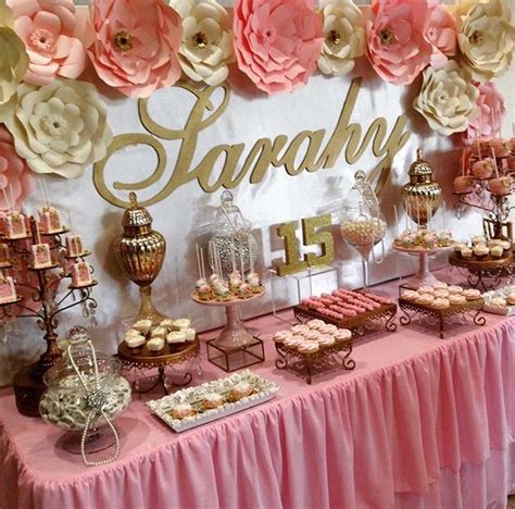 In the united states, it is especially the theme of the reception, if it has one, will dictate how the cake is decorated and the type of party accessories. Mis Quinse | 15th birthday party ideas, Quince decorations ...