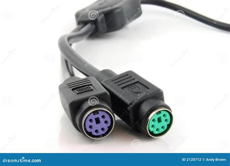 Computer Connection Cables Stock Photo Image Of Information 2120712
