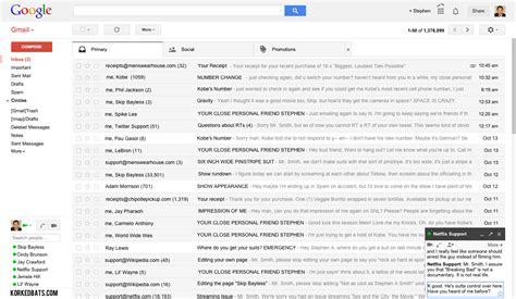 Stephen A Smith Gmail Inbox Korked Bats