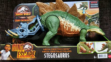 Jurassic World Mega Destroyers Stegosaurus Camp Cretaceous Dino