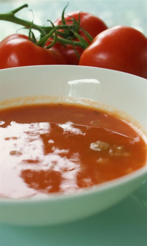 Moniques Keukentje Verse tomatensoep