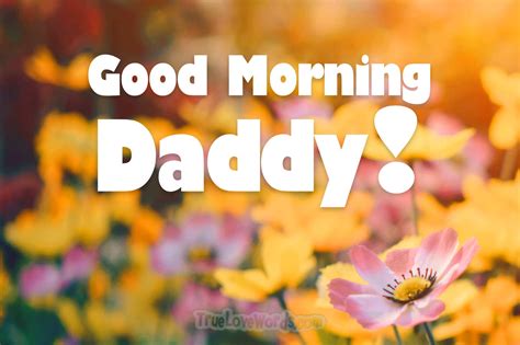 Good Morning Messages For Dad True Love Words