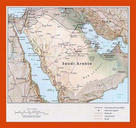 Political Map Of Saudi Arabia Maps Of Saudi Arabia Maps Of Asia