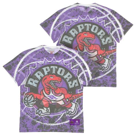 Toronto Raptors Mitchell And Ness Jumbotron T Shirt