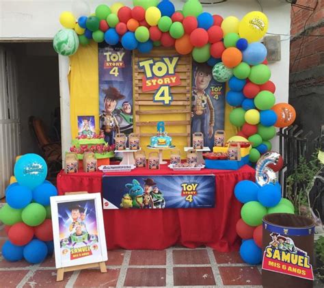 Fiesta Tematica De Toy Story 4 Fiesta De Toy Story Cumpleaños De Toy
