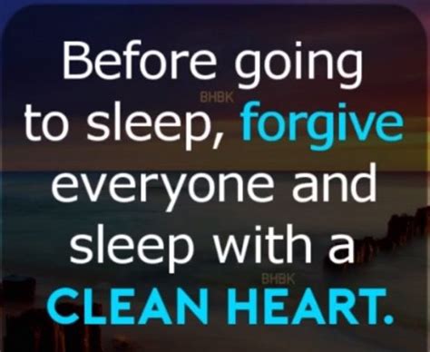 Clean Heart Forgiveness Inspirational Quotes True Person Life