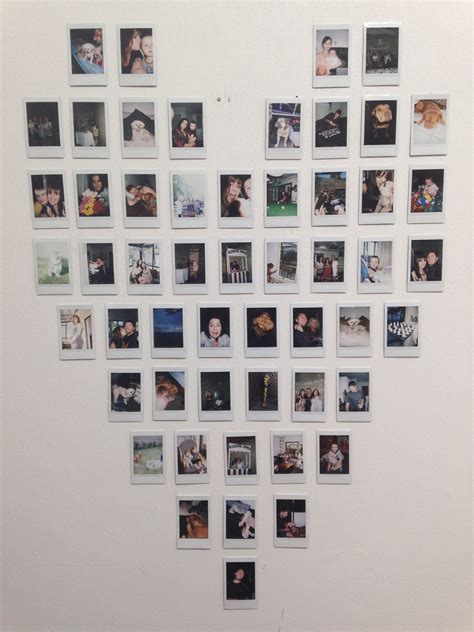 20 Polaroids On Wall Ideas