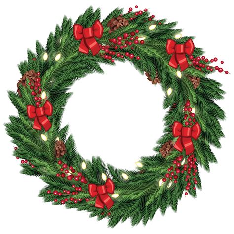 All png & cliparts images on nicepng are best quality. Free Christmas Wreath Graphic from TradigitalArt ...