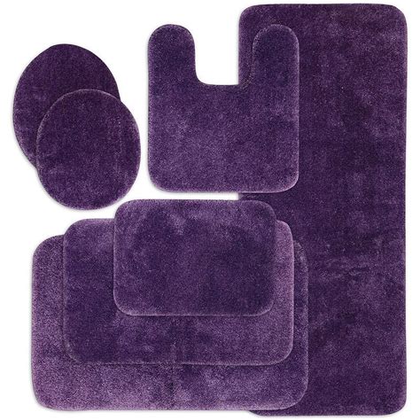 JCPenney Home™ Ultima Bath Rug Collection | Purple bathroom rug, Purple bathrooms, Purple bath rugs