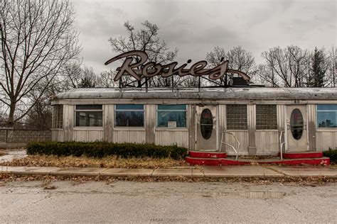 Abandoned Rosies Diner Abandoned 50s Diner Freaktography