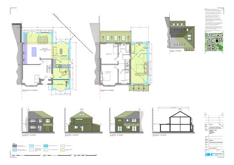 Proposed Plans Ground Floor Rear Extension And Ground And First Floor