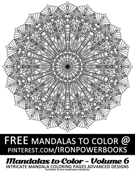 Free Art Therapy Intricate Design Coloring Pages For Adults From